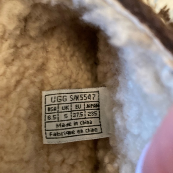 UGG Australia women's Keira Brown suede shearling lining boots - Picture 5 of 6